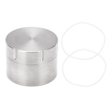Mini Estojo de Comprimidos em Titânio, Organizador de Comprimidos para Viagem, Impermeável, Multifuncional, Versátil, Hermético, Resistente à