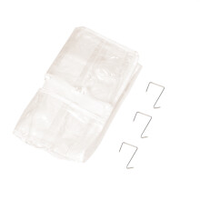 Organizador de porta em tecido não tecido, solução de armazenamento versátil com bolsos de vinil transparente e estrutura resistente, perfeito