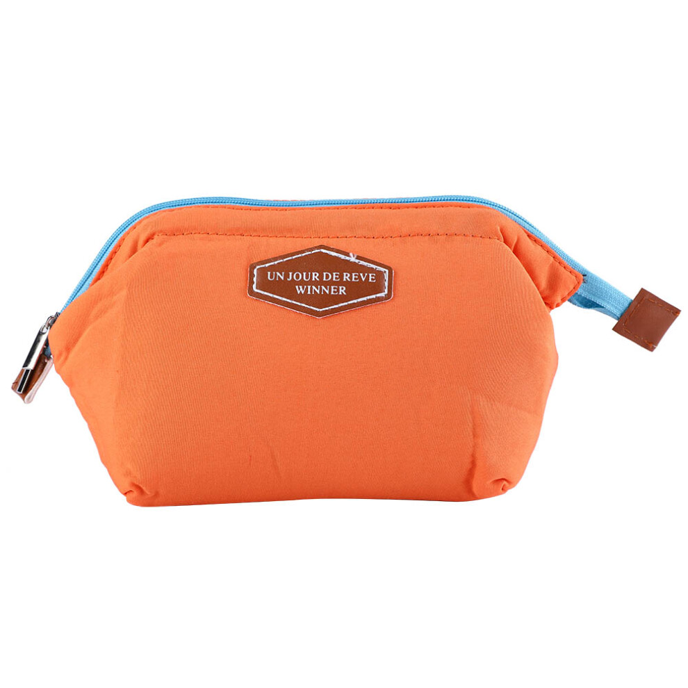 Compact Waterproof Nylon Toiletry Pouch, Stylish Design Makeup Bag for Travel, Versatile Functional Travel Organizer for Women with Eco-friendly Non-w