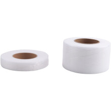 2 Pack Iron Hem Tape No Sew Hem Tape Roll Web Tape with Tape Measure for Garment Clothes DIY Crafts