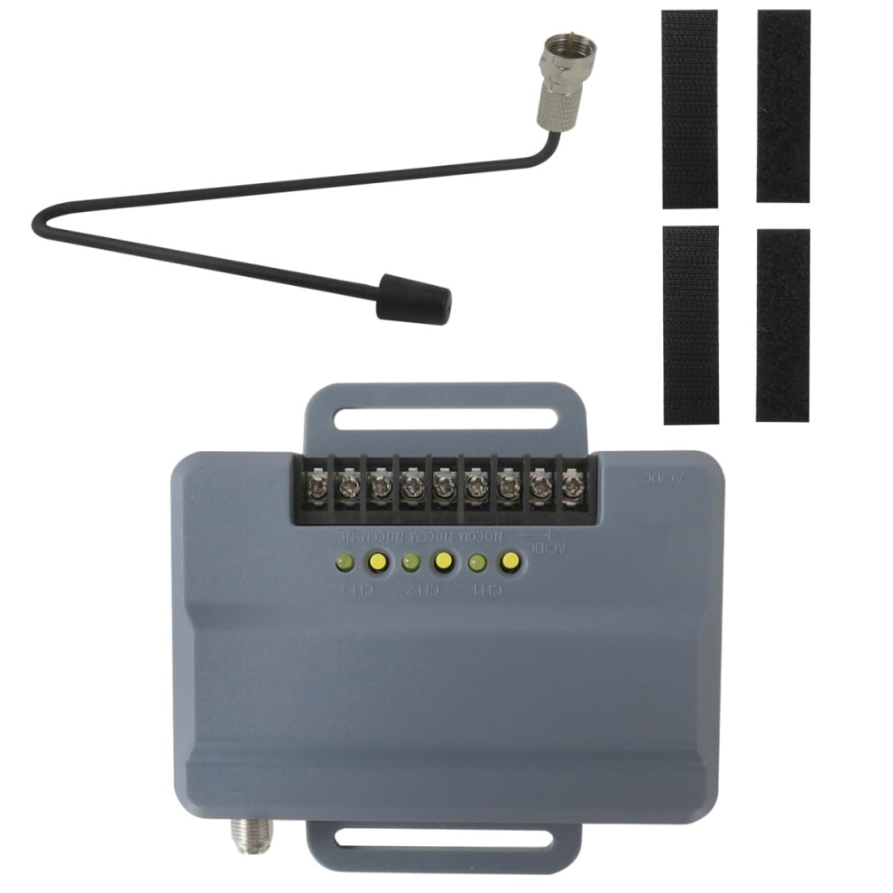 Universal Garage Door Opener Receiver, 3Channel Commercial Gate Compatible With Liftmaster 850Lm 9119770451972