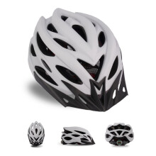 Casque de vélo adulte Airflow, léger, unisexe, résistant aux chocs, design ventilé, style sportif et élégant, avec 22 aérations et système de