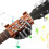 2pcs Brown Guitar Assistant Tool for Beginners - Automatic Chord Maker for Folk Guitar 6