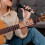 2pcs Brown Guitar Assistant Tool for Beginners - Automatic Chord Maker for Folk Guitar 7