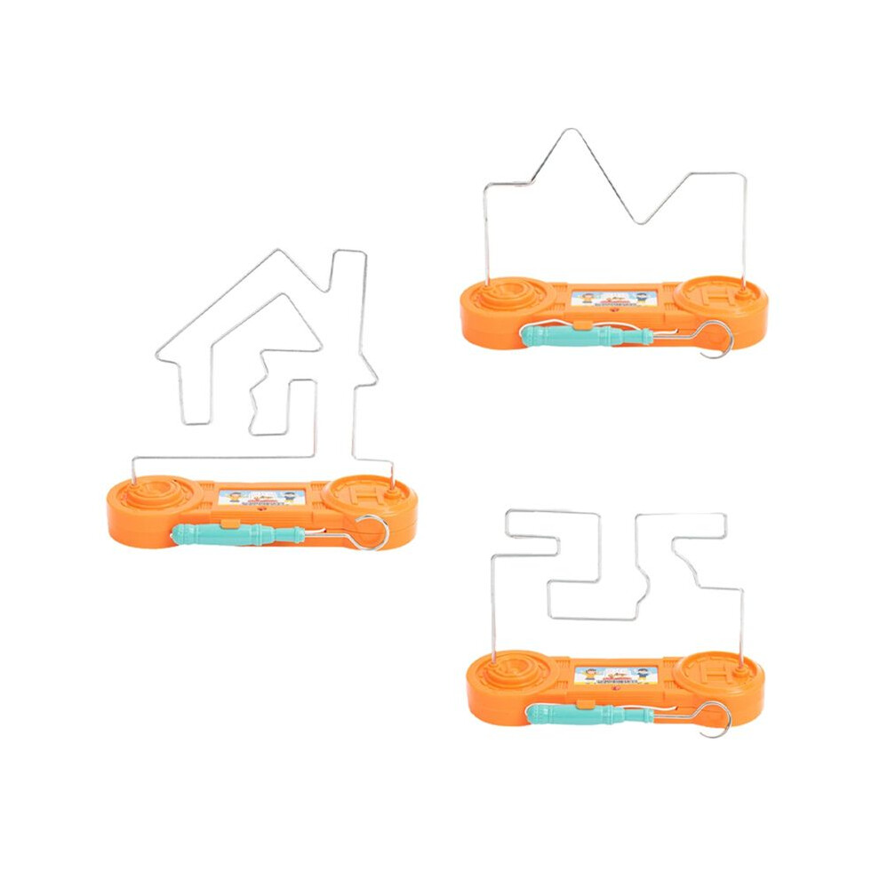 Torribaly Jigsaw Puzzle Electric Collision Maze, Cultivate Thinking Concentration, Electric Collision Desktop Challenge Yellow
