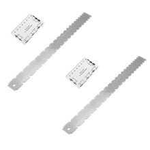 2 Set di Accessori per Chitarra Righello per di Misurazione Righello per Manico di Pianoforte Righello per Misurazione Chitarra Trova un Righello