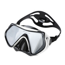 Masque de plongée avec tuba, vue panoramique HD à 180 pour une exploration sous-marine d'une clarté exceptionnelle, verres en verre trempé de