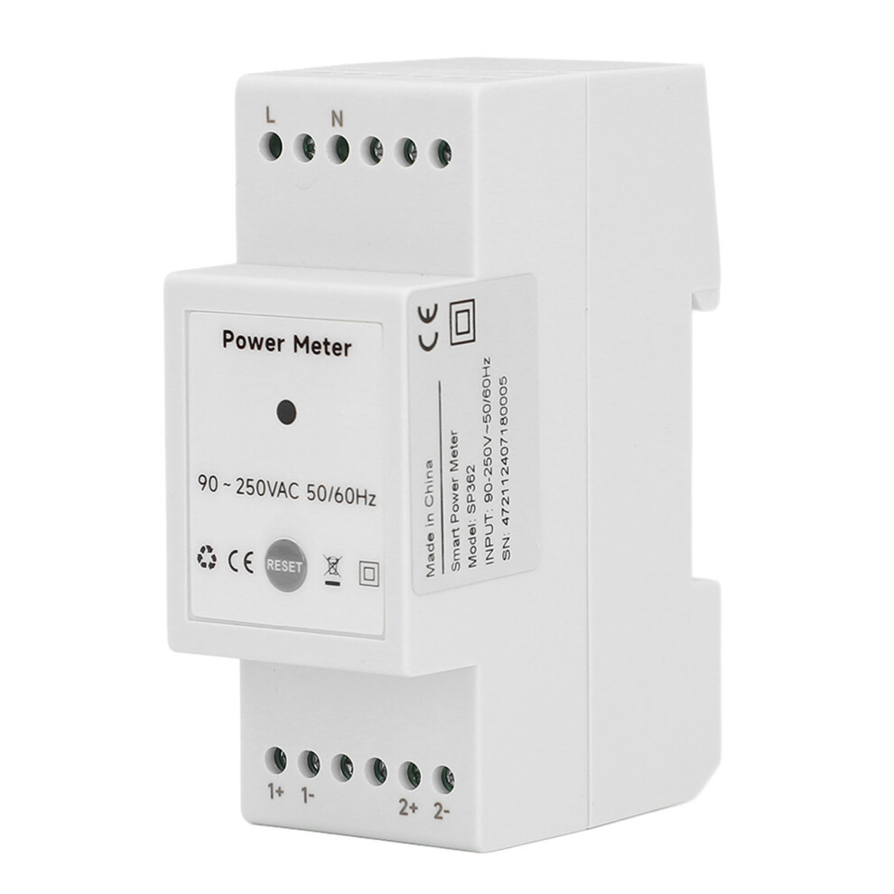 90-250Vac Wifi Smart Energy Meter, 2X200a Ct, 90X65x35mm 4931364776163