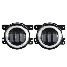 4 Inch Angel Eyes LED Mistlamp Auto Mistlamp 15000LM Vervanging Auto Lamp DRL Rijden Mistlamp voor Offroad