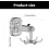 2 Pack Suction Cup Hooks 360 Degree Rotating Wall Hooks Strong Hold for Kitchen and Bathroom 5