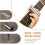2-Delad Glas- och Metallslide för Gitarr, Bas, Medium (6 Cm) 2