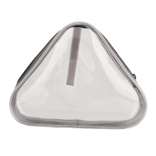 Organiseer in stijl: transparante reistassen, draagbare cosmetica-organizer, transparant etui met ritssluiting voor snelle toegang.