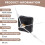Clock Movement Mechanism with Silver Hour Minute Second Hand DIY Tools Kit 7