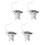 4Pcs Inflatable Raft Valves Lids Cap Dinghy Valves Plug Boat Accessories 1
