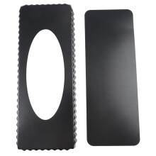14x6 Inch Rectangular Tart Pan with Removable Bottom, NonStick Carbon Steel for Quiche Pies