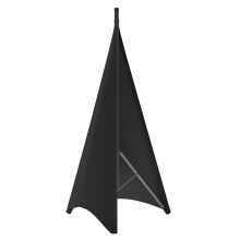Couverture Universelle de Canevas de TréPied de Jupe de Support de Haut-Parleur de DJ LéGer avec le MatéRiel Extensible de Polyester, 1 PièCes