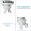 4Pcs Inflatable Raft Valves Lids Cap Dinghy Valves Plug Boat Accessories 5