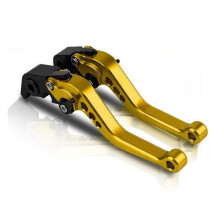 Fr Triumph Street Cup 20172019 Motorrad Adjustable Brake Clutch Lever Golden