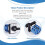 AC660V 25A 2-Pole 3-Position Momentary Plastic Rotary Changeover  +Black 5