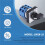 AC660V 25A 2-Pole 3-Position Momentary Plastic Rotary Changeover  +Black 4