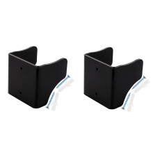 Bedroom Guitar Stand Singer Signature Guitar Wall Mount Music Lover Instrument Display Stand, Wall Hook Black