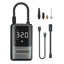 Bomba Elétrica Portátil Infladora Bomba de Ar Sem Fio USB Tipo C Bateria Recarregável de 4000mAh para Bicicleta Motocicleta Carro