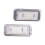 2 Pcs Plate Light 18 LED 3528SMD White License Plate Light for BMW E46 1