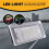 2 Pcs Plate Light 18 LED 3528SMD White License Plate Light for BMW E46 6