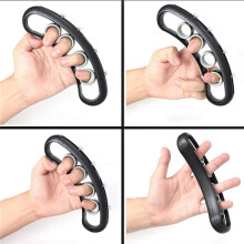 Guitar Finger Expansion Finger Force Span Practing Trainer Tool,Bass Piano Finger Speed System Accessories White