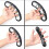 Guitar Finger Expansion Finger Force Span Practing Trainer Tool,Bass Piano Finger Speed System Accessories White 8