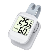 Guitar Humidifier with Thermometer Hygrometer for Guitar Humidifier Anti-Drying-Panel Cracking Guitar Accessories White