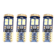 T10 168 Led Car Bulb 4Pcs 194 W5W 12-Smd 3030 Chipset Led Bulbs Canbus For Car Interior Dome Map Door Courtesy License Plate Lights White Cb