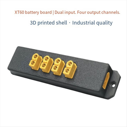Dual-Channel Power Distribution Board Input Four-Channel Output 2000W 2