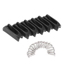 6 PçS Canoa Caiaque Corda Bloqueio de Leme Controle Nylon Self-Lock Corda Tensionador Corredor ÂNcora Jam Grampo AcessóRios para