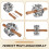 Rotary Donut Cut Machine Form Forming Machine Form Metall Kakform 5