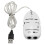 6,3 mm Jack Till USB Guitar Link Kabel Adapter Gitarr Till PC Inspelning Uppspelning Gitarr Effekter Kabel USB Gitarr Adapter 2