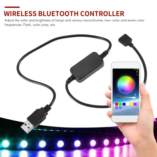 Wireless  LED Dimmer Remote Controller DC5-24V Phone APP Connection Control for RGB Light Strip Timer 2