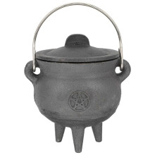 Mini Chaudron en MéTal, Seaux Noirs avec PoignéE pour Porte-Monnaie et Cadeaux pour Enfants Halloween Candy St. Patrick'S A
