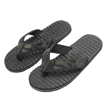 Sandálias de verão masculinas, estilo chinelo, calçado durável em EVA antiderrapante com sola multicamadas altamente elástica e suporte