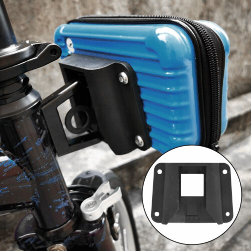 Adaptateur de Bloc de Support de VéLo pour  Support de Support de Sac de VéLo Pliant Support de Bloc de Support Avant  Accessoires 2