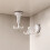 Rotatable Kitchen Hook - 6-Claw Suction Cup Wall Mount for Spatulas & Cookware, Drill-Free Plastic Storage Solution 3