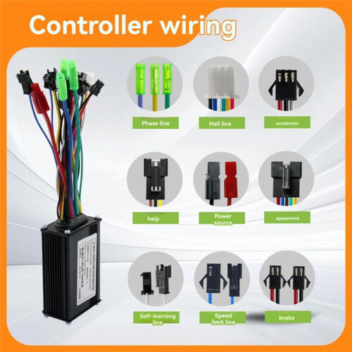 Three Mode Ebike Sine Wave Controller 17A with Speed Limit Function S869 LCD Display Electric Bike Part 2