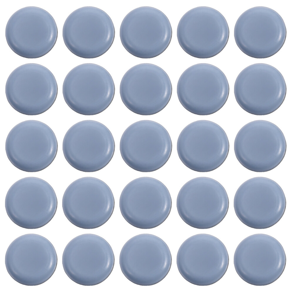 48Pcs 25Mm Furniture Glides Self Adhesive Chair Leg Ptfe Sliders For Furniture Easy Movers (Round) 6133752380596