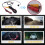360 Car Rear Front Side View Backup Reversing Camera Waterproof Night Vision 4