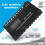 7-Band Car Audio Equalizer, Adjustable 7 Bands EQ Car Amplifier Graphic Equalizer with CD/AUX Input Select ,Black 7