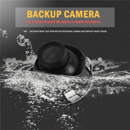 360 Car Rear Front Side View Backup Reversing Camera Waterproof Night Vision 1