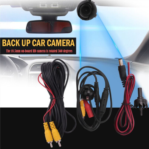 360 Car Rear Front Side View Backup Reversing Camera Waterproof Night Vision 2
