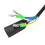 Cable de ExtensióN de ConversióN de Motor Conector Impermeable de LíNea de ConversióN de 9 Pines E-Bike Motor Extender Cable 60Cm 8