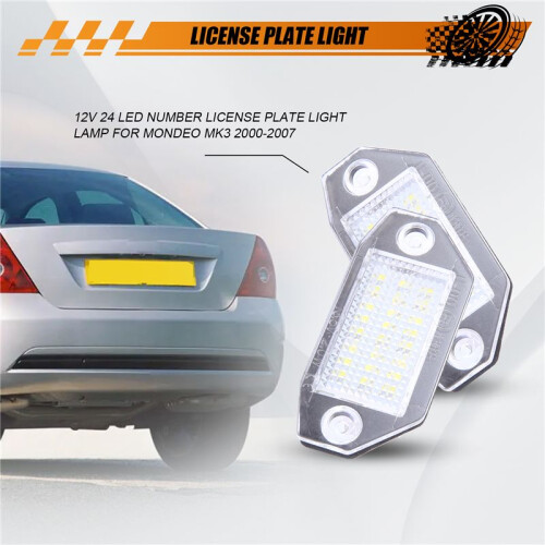 Lampada A Luce Targa 12V 24 LED per  Mondeo MK3 2000-2007 1