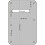 Pickguard Scratch Plate Gitarr Back Plate Set för Elgitarr del (3 Ply Vit) 6
